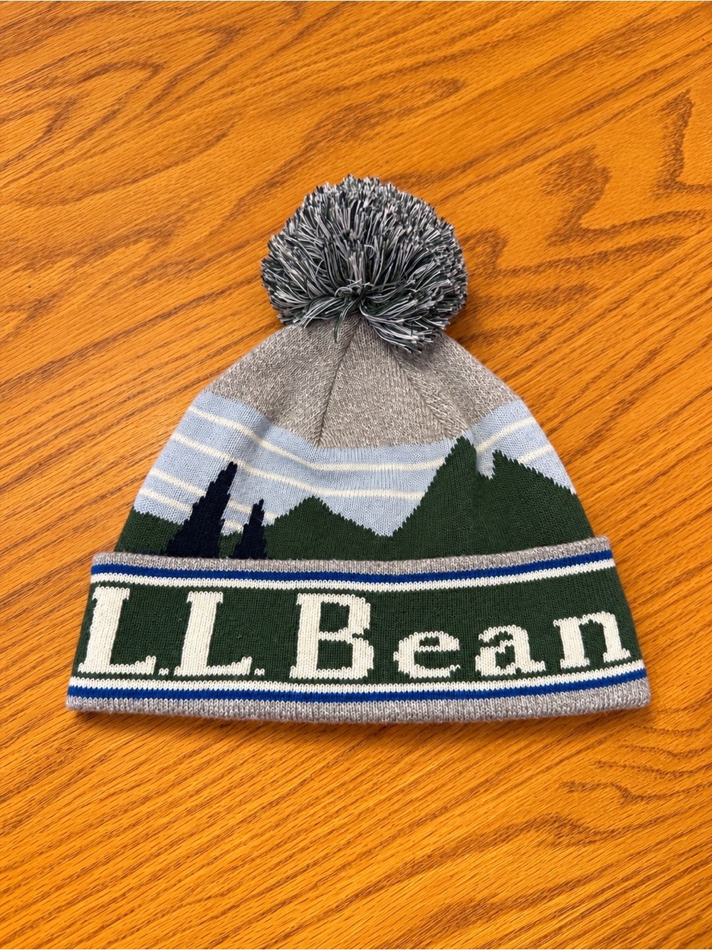 L.L. Bean Toddler Pom Hat